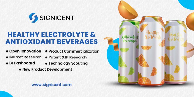 Healthy Electrolyte & Antioxidant Beverages By Signicent