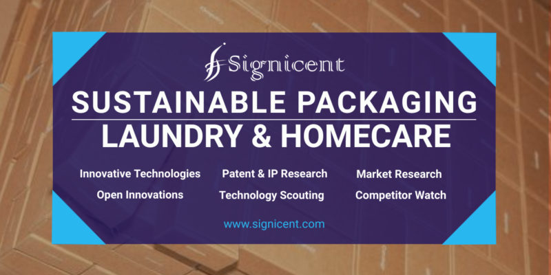 SUSTAINABLE PACKAGING in Laundry and Homecare Packaging - Technology & Market Research